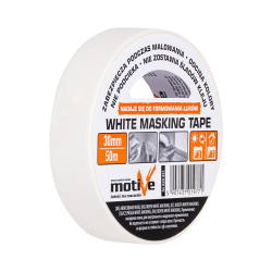 White masking tape 30mm/50m  Motive